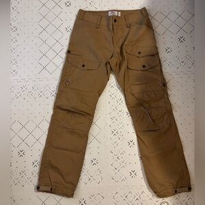 Fjallraven Men's Brown Cargo Pants Vidda Pro 30-31”